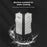 ROCKBROS YPW045 Heated Vest Thermal Warm Electric Bike Vest Tops 3-Speed Adjustment Bicycle Vest - M - 5