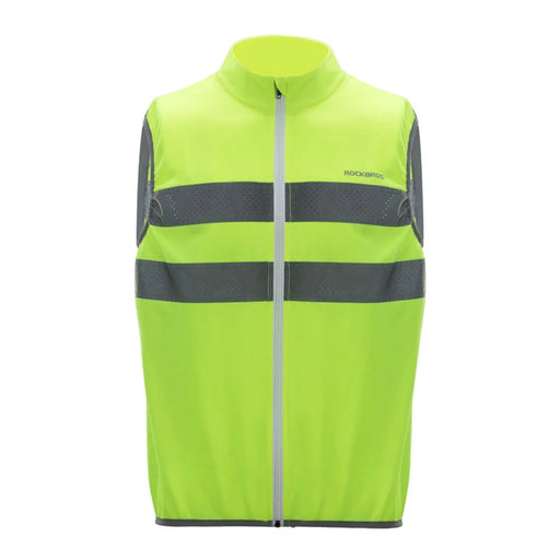 ROCKBROS YPW054 Reflective Vest Polyester Night Safety Jacket for Outdoor Cycling Running -  M - 2