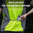 ROCKBROS YPW054 Reflective Vest Polyester Night Safety Jacket for Outdoor Cycling Running -  M - 4
