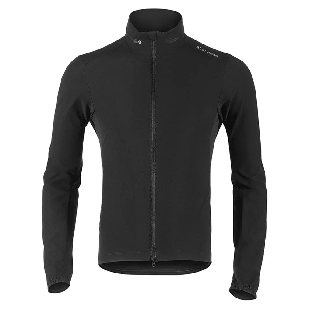 WEST BIKING YP0202330 Spring Autumn Long Sleeve Top Windproof Cycling Jacket - S - 2