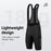 WEST BIKING YP0210012 Summer Cycling Bib Shorts Breathable Bike Riding Cloth for Men - Black  /  S - 3