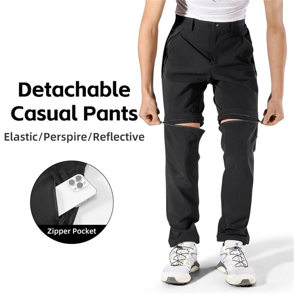 WEST BIKING YP0203131 Cycling Sport Casual Detachable Pants Breathable Trousers / Shorts - S - 3