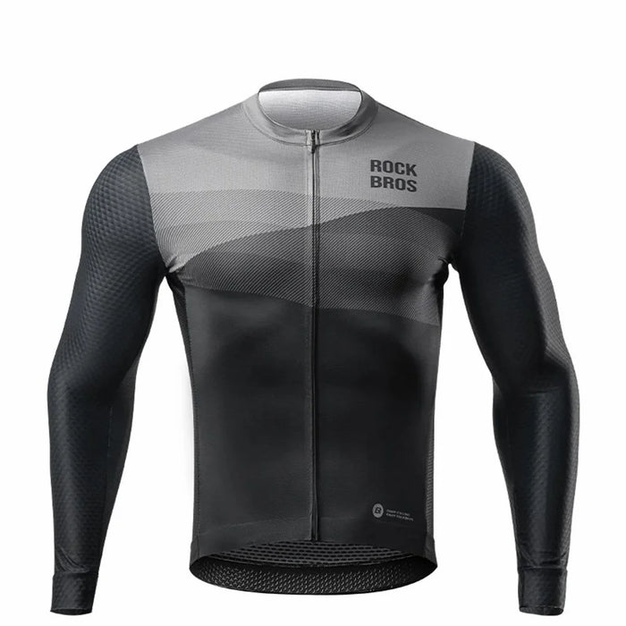 ROCKBROS rk2008 Spring Autumn Long Sleeve Top Windproof Cycling Jacket - S - 2