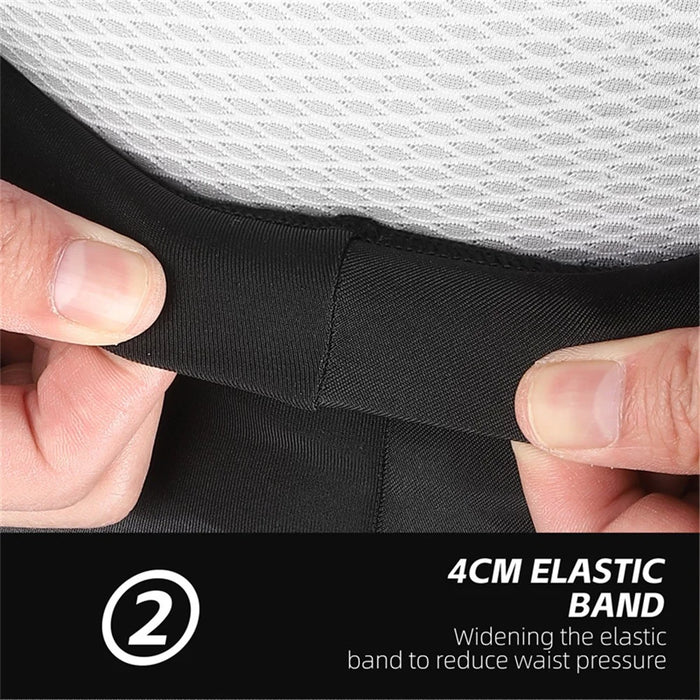 WEST BIKING YP0203132 Outdoor Cycling Built-In Sponge Pad Trousers Bicycle Riding Breathable Elastic Pants - Women S - 7