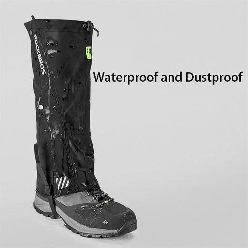 ROCKBROS Hiking Leg Gaiters Waterproof Leg Protectors for Outdoor Hunting Mountain Trekking Skiing - S/M - 2