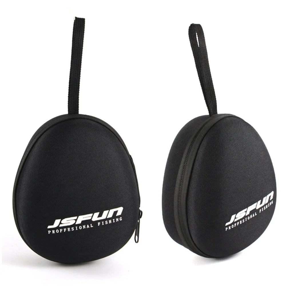 JSFUN 12.5x8.5x15.5cm Fishing Reel Protective Case Fishing Accessories Tackle Storage Bag Pouch - 2