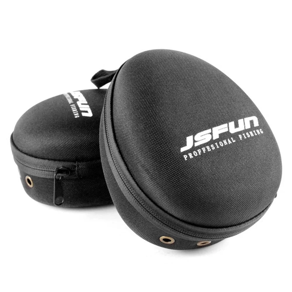 JSFUN 12.5x8.5x15.5cm Fishing Reel Protective Case Fishing Accessories Tackle Storage Bag Pouch - 4