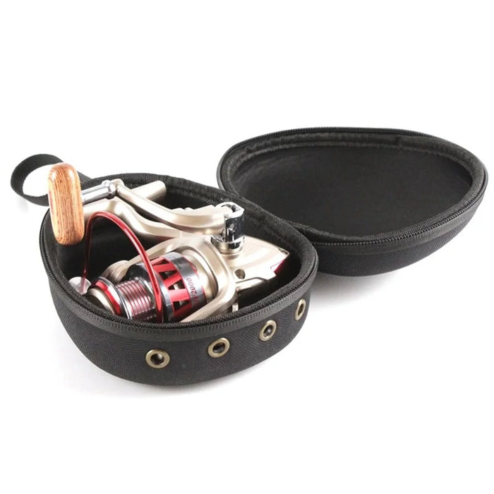 JSFUN 12.5x8.5x15.5cm Fishing Reel Protective Case Fishing Accessories Tackle Storage Bag Pouch - 5