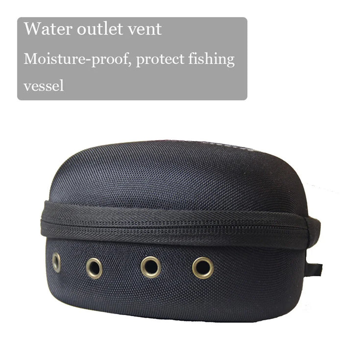 JSFUN 12.5x8.5x15.5cm Fishing Reel Protective Case Fishing Accessories Tackle Storage Bag Pouch - 7