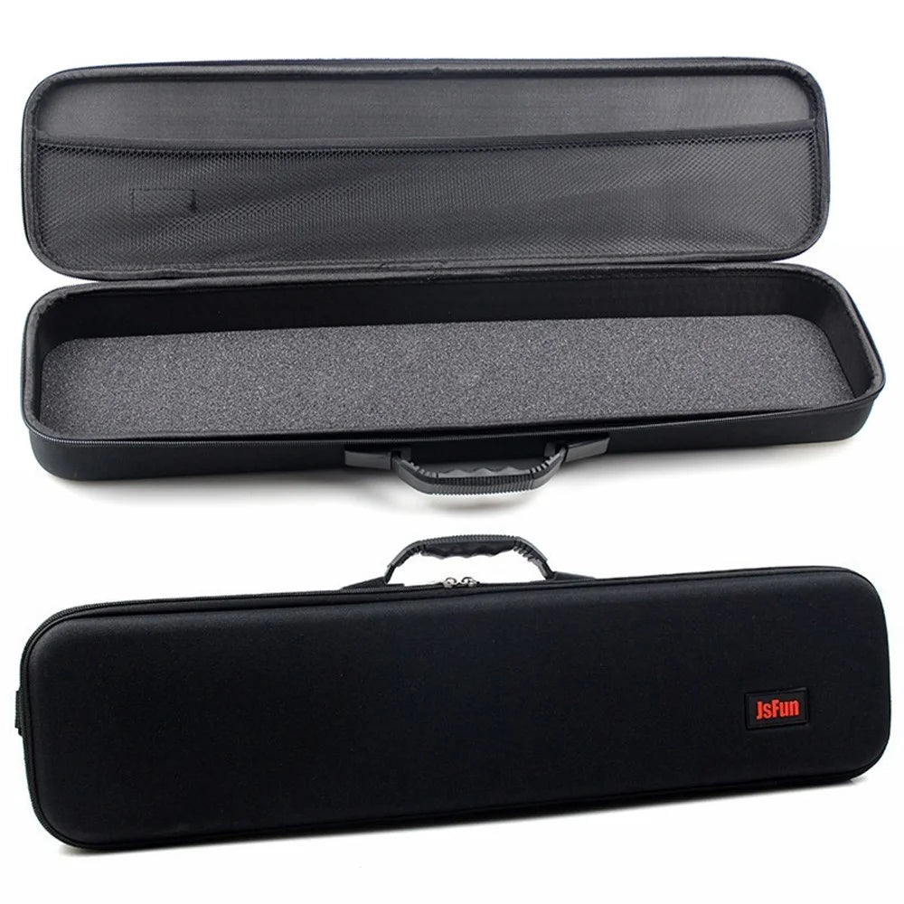 JSFUN 61.5x15x7cm Fishing Rod Storage Bag Shock-Absorbed EVA Hardshell Case for Fishing Tools - 1