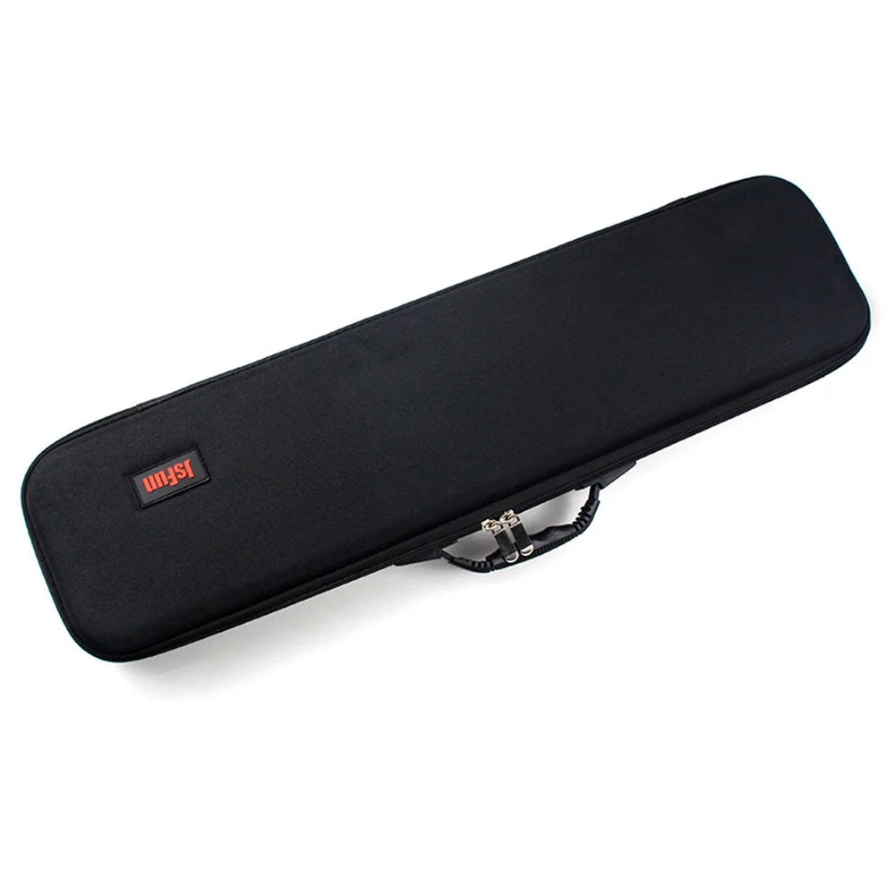 JSFUN 61.5x15x7cm Fishing Rod Storage Bag Shock-Absorbed EVA Hardshell Case for Fishing Tools - 3