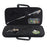 JSFUN 43.5x21.5x6cm EVA Fishing Rod Reel Bag Fishing Tool Storage Pouch with Slotted Sponge Lining - 3