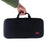 JSFUN 43.5x21.5x6cm EVA Fishing Rod Reel Bag Fishing Tool Storage Pouch with Slotted Sponge Lining - 4