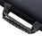 JSFUN 43.5x21.5x6cm EVA Fishing Rod Reel Bag Fishing Tool Storage Pouch with Slotted Sponge Lining - 5