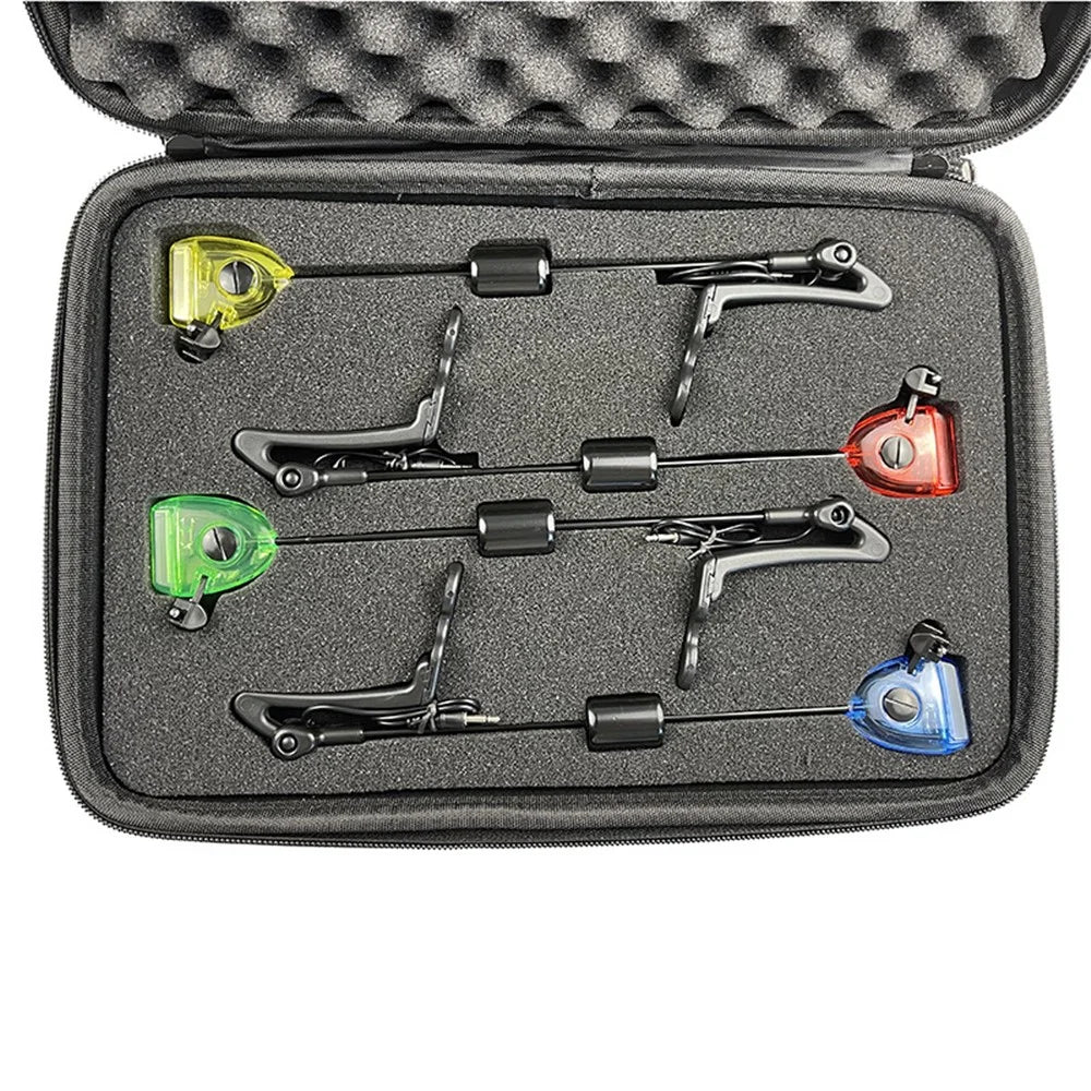 33x22x5cm Fishing Hard Rod Swing Tensioner Storage Box Bag Shockproof Case for Fishing Accessories - 4