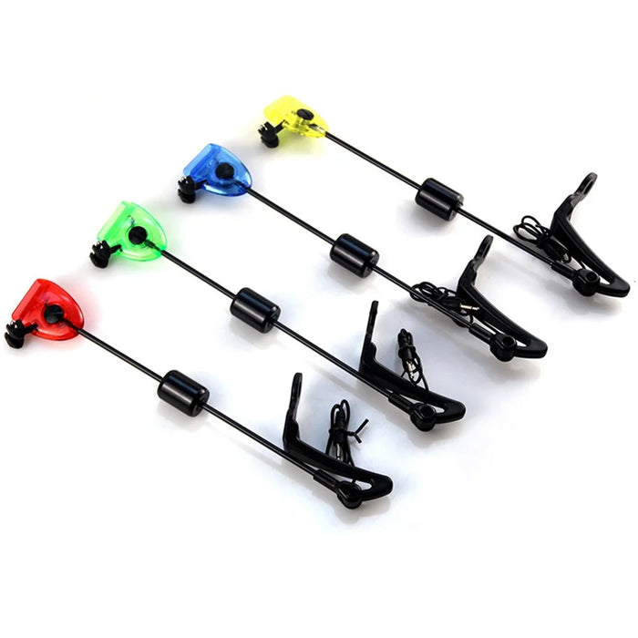European Carp Fishing Rod Hard Rod Swinger Tensioner Set Fishing Alarm Accessory Set with Storage Bag - 4