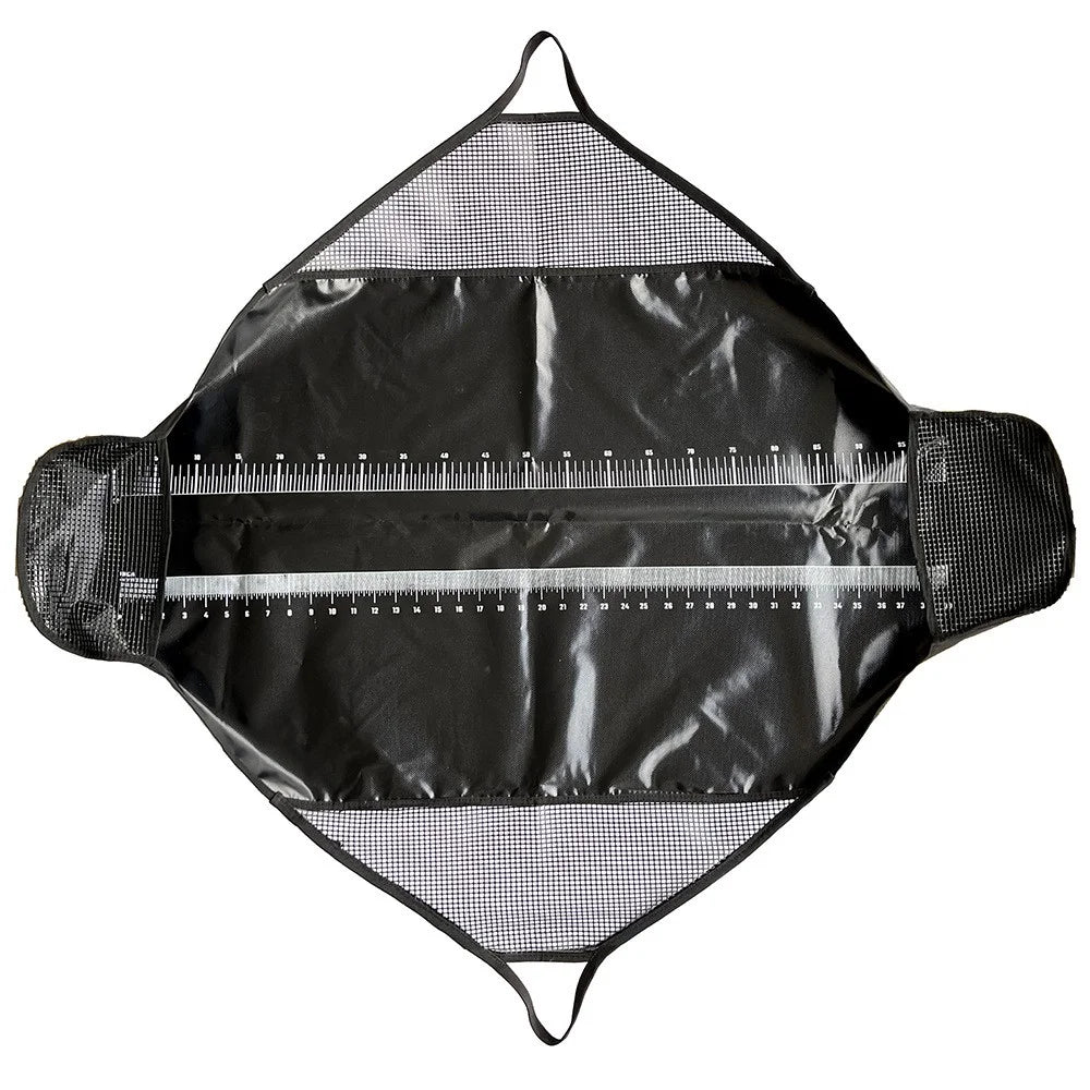 JSFUN A248 Fish Weigh Bag Fishing Unhooking Weigh Bag Graduated Scale Weigh Fishing Landing Mat - 1
