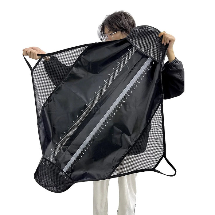 JSFUN A248 Fish Weigh Bag Fishing Unhooking Weigh Bag Graduated Scale Weigh Fishing Landing Mat - 3