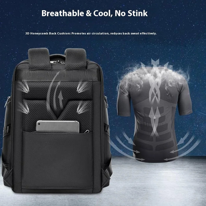 COOLBELL 8302 Business Casual Large Capacity Commuter 15.6 Inch Laptop Backpack College Student Bookbag - 7