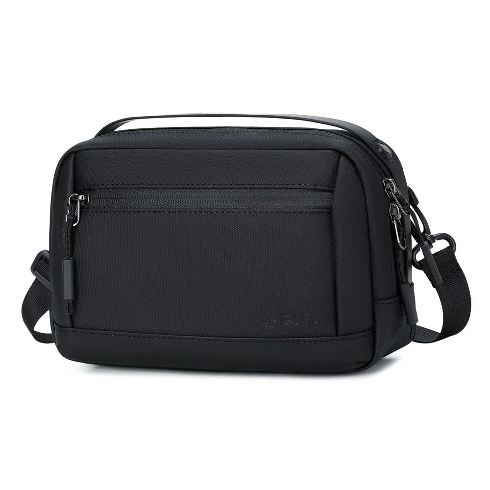 POSO PS-831 Multifunctional Digital Accessories Storage Shoulder Bag Waterproof Crossbody Bag with Tote Handle - Black - 1