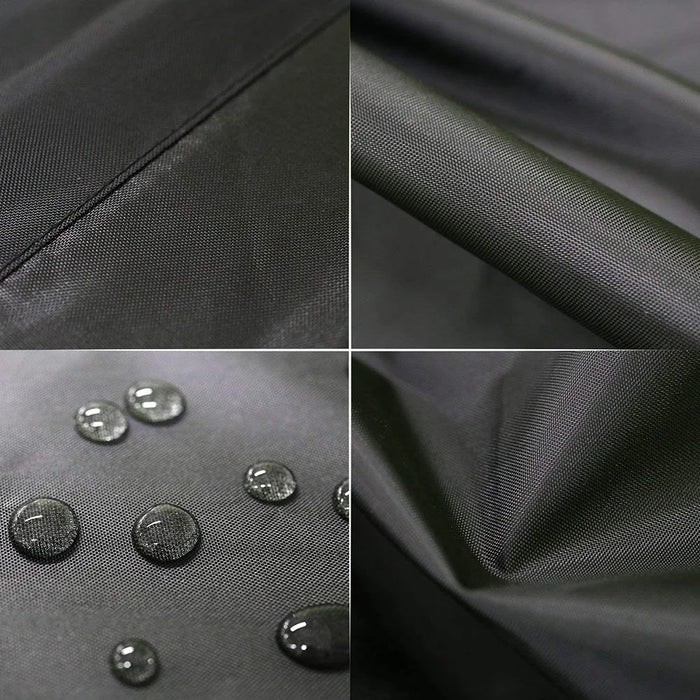 97 x 61 x 56cm Outdoor Folding Wagon Cart Cover 210D Oxford Cloth Camping Cart Waterproof Cover - Black - 5