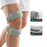 VILICO AB190 1Pc Knee Support Adjustable Magic Tape Patella Stabilizer Brace for Basketball Running - Gray - 2