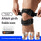 VILICO AB190 1Pc Knee Support Adjustable Magic Tape Patella Stabilizer Brace for Basketball Running - Gray - 3