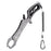 LEO 28235 Anti-skid Fishing Grip Aluminum Alloy Fish Control Clamp with Anti-lost Rope and Buckle - 1