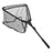 LEO 28036 40cm Portable Fish Landing Net Collapsible Triangular Nylon Fishing Net - Black - 1