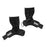 VBOSI 4304V 1 Pair Lifting Straps Weightlifting Grips Magic Tape Wrist Support for Gym Training - M Black - 1