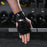 VBOSI 4304V 1 Pair Lifting Straps Weightlifting Grips Magic Tape Wrist Support for Gym Training - M Black - 3