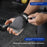 VBOSI 9304V 1 Pair Breathable Lifting Straps Weightlifting Grips Workout Gloves for Deadlift Pull Up Gym - Black - 3