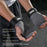VBOSI 9304V 1 Pair Breathable Lifting Straps Weightlifting Grips Workout Gloves for Deadlift Pull Up Gym - Black - 4