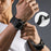 VBOSI 9304V 1 Pair Breathable Lifting Straps Weightlifting Grips Workout Gloves for Deadlift Pull Up Gym - Black - 5