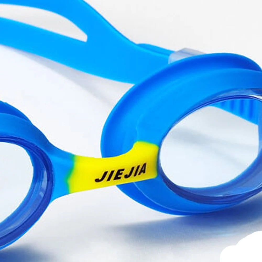 JIEJIA J2670 Kids HD Swimming Goggles Waterproof Glasses Children Anti-Fog Anti-UV Eyeglasses - Blue - 7
