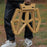 HALIN Portable PP Folding Stool Outdoor Camping Hiking Fishing Stool - Khaki - 2