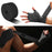 AIBEIJIAN BD001 2Pcs 450*5cm Cotton Boxing Kickboxing Muay Thai Hand Wraps Elastic Breathable Bandage - Black - 2