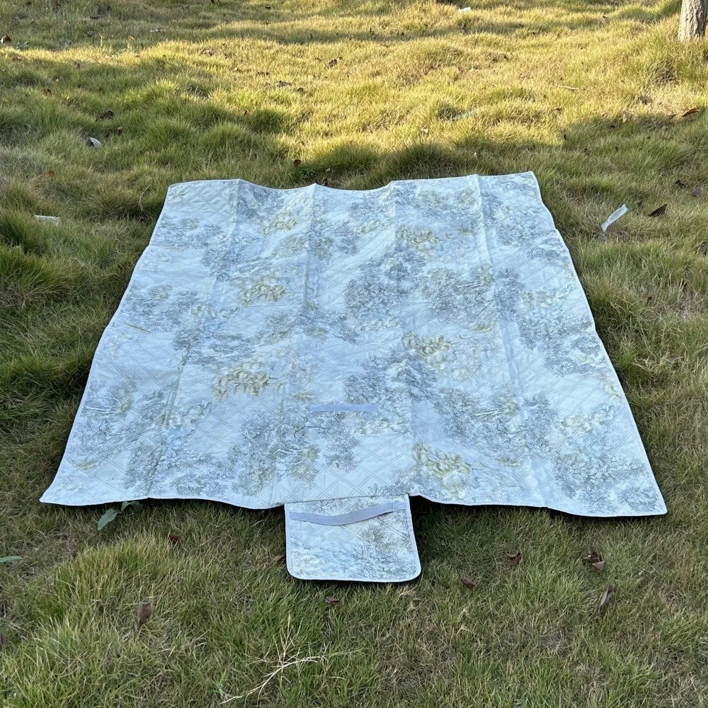 200x150cm Moisture Proof Large Picnic Blanket Foldable Outdoor Mat for 1-6 People - 3