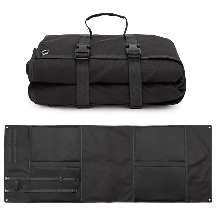 Portable Tactical Shooting Mat Oxford Fabric Outdoor Training Camping Picnic Moisture-Proof Nap Pad - Black - 1