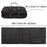 Portable Tactical Shooting Mat Oxford Fabric Outdoor Training Camping Picnic Moisture-Proof Nap Pad - Black - 6