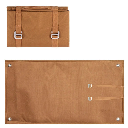 H348 192 x 138cm Waterproof Picnic Blanket Oxford Cloth Folding Camping Mat for Outdoor Beach - Caramel - 1