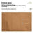 H348 192 x 138cm Waterproof Picnic Blanket Oxford Cloth Folding Camping Mat for Outdoor Beach - Caramel - 3
