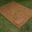 H348 192 x 138cm Waterproof Picnic Blanket Oxford Cloth Folding Camping Mat for Outdoor Beach - Caramel - 6