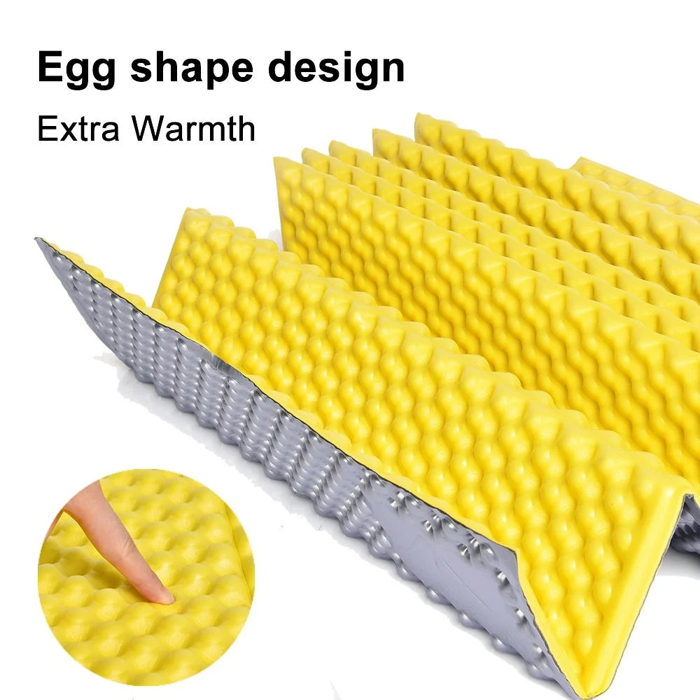 WIDESEA WSCM-003 Moisture Proof Foldable Closed Cell Foam Sleeping Pad Sleeping Mat for Camping Hiking Backpacking Cushion - Brown - 2