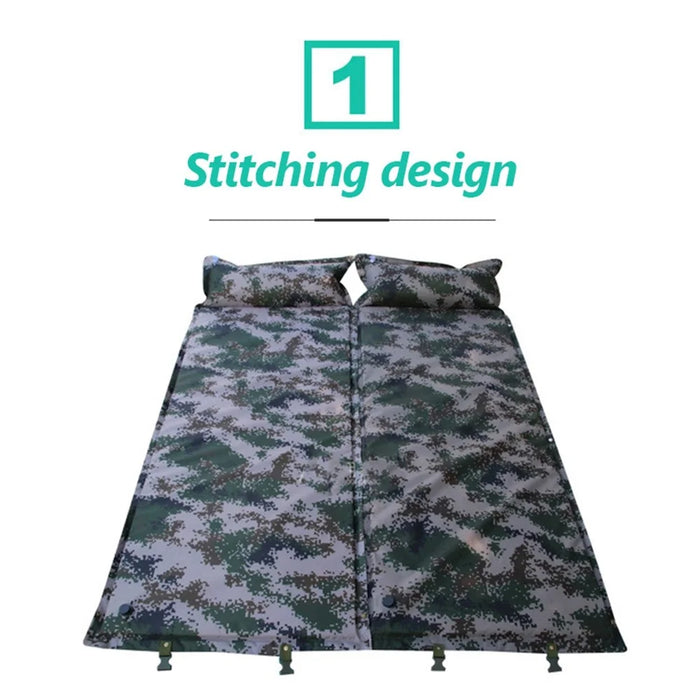 cqd1001 190x70x4cm Camping Sleeping Pad Extra Thick Pillow Ultralight Waterproof Sleeping Mat with Carrying Bag - 3