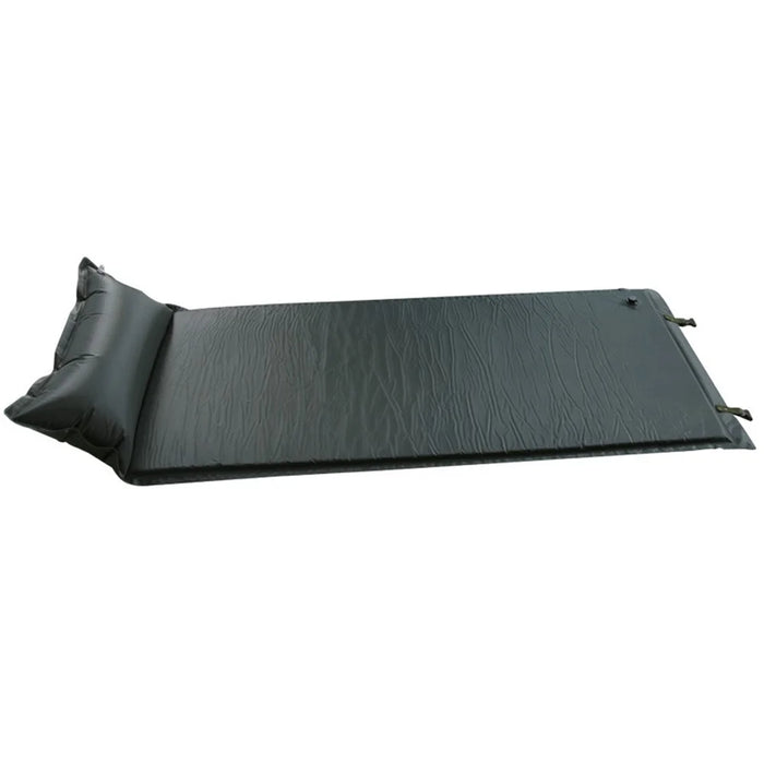 cqdjl001 Camping Sleeping Pad Auto Inflatable Sleeping Mat with Pillow Built-in Pump for Backpacking, Hiking, Tent, Traveling - 2