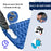 Foot Pump Portable Sleeping Pad Outdoor Camping Hiking Inflatable Air Mattress with Pillow - Blue - 4