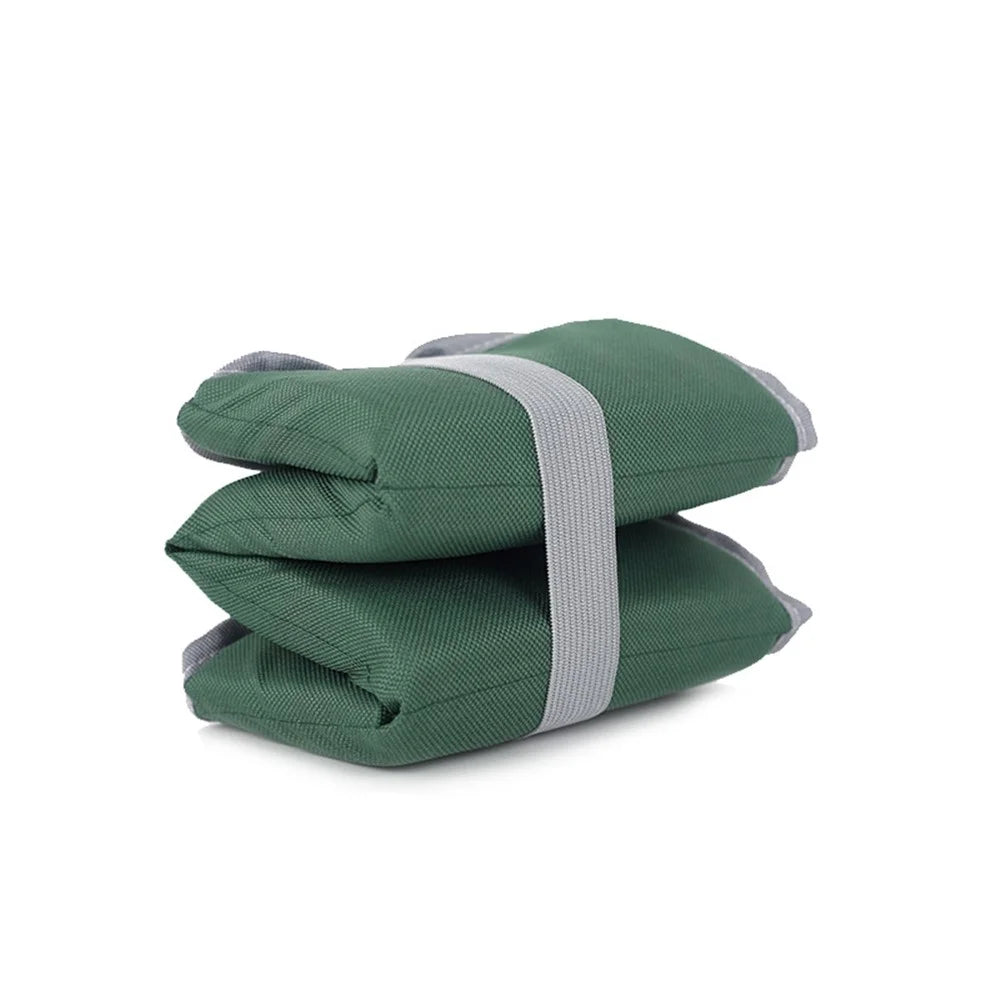 Portable 8-fold Picnic Seat Pad EPE Foam Hiking Seat Pad Folding Seat Pad Outdoor Silver Coated Sitting Mat for Fishing, Camping - Army Green - 4