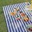 1409 150x200cm Portable Outdoor Moisture-proof Picnic Mat Camping Hiking Lawn Mat Carpet - Black / Grey / White Grid - 3