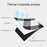1409 150x200cm Portable Outdoor Moisture-proof Picnic Mat Camping Hiking Lawn Mat Carpet - Black / Grey / White Grid - 6